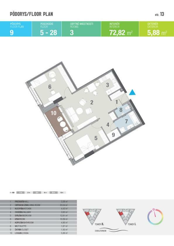 Panorama City - Spacious Apartment Near Eurovea Μπρατισλάβα Εξωτερικό φωτογραφία
